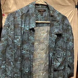 George Men’s Casual Shirt, XXXL (3XL)